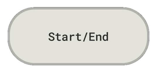 Start/End shape